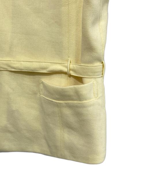 pelleq（ペレック）pelleq (ペレック) ベスト イエロー サイズ:36の古着・服飾アイテム