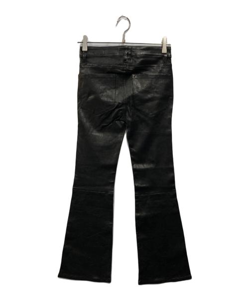 frame denim（フレームデニム）frame denim (フレームデニム) レザーパンツ ブラック サイズ:26の古着・服飾アイテム
