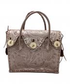 Carving Tribesカービングトライブス）の古着「ハンドバッグ」｜ピンク