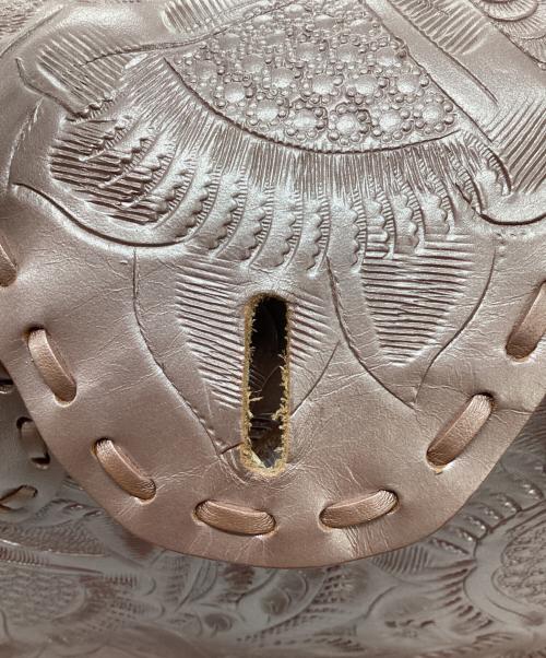 Carving Tribes（カービングトライブス）Carving Tribes (カービングトライブス) ハンドバッグ ピンクの古着・服飾アイテム