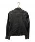 Noble (ノーブル) ソフトラムレザーライダースブルゾン ブラック サイズ:40：5000円