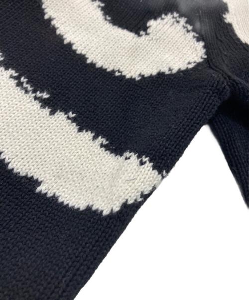 ALEXANDER McQUEEN（アレキサンダーマックイーン）ALEXANDER McQUEEN (アレキサンダーマックイーン) グラフィティロゴ ニット ブラック サイズ:Sの古着・服飾アイテム