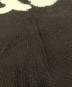 中古・古着 ALEXANDER McQUEEN (アレキサンダーマックイーン) グラフィティロゴ ニット ブラック サイズ:S：15000円