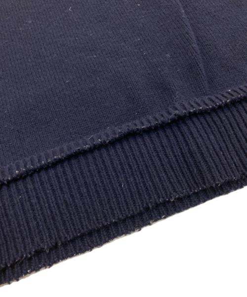 Maison Margiela（メゾンマルジェラ）Maison Margiela (メゾンマルジェラ) 5Gエルボーパッチニット　22AW　SI1GP0001 ネイビー サイズ:Sの古着・服飾アイテム