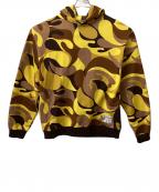 MARNIマルニ）の古着「カモフラージュプリントパーカー」｜イエロー