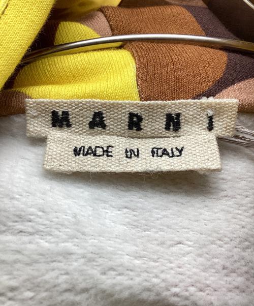 MARNI（マルニ）MARNI (マルニ) カモフラージュプリントパーカー イエロー サイズ:46の古着・服飾アイテム