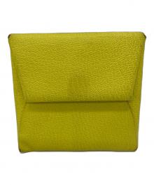 HERMES（エルメス）の古着「コインケース　バスティア」｜イエロー