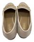 中古・古着 MICHAEL MICHAEL KORS (マイケル マイケルコース) モノグラムローファー アイボリー サイズ:SIZE 6M：5000円