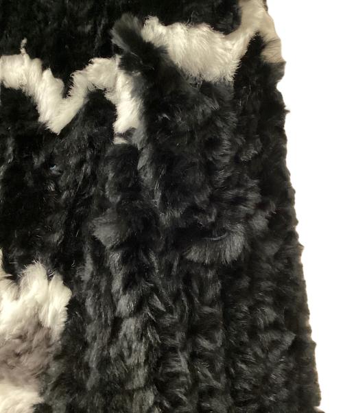 BACKLASH（バックラッシュ）BACKLASH (バックラッシュ) BACKLASH Rabbit Fur Knit Hoodie ブラック サイズ:Mの古着・服飾アイテム