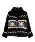 BACKLASH（バックラッシュ）の古着「BACKLASH Rabbit Fur Knit Hoodie」｜ブラック
