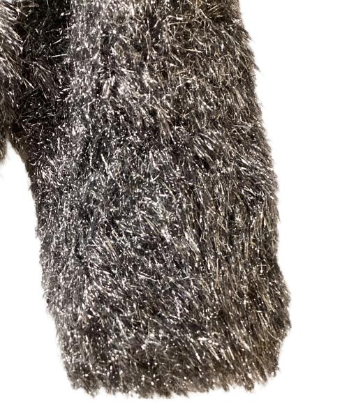 COLUMN（コラム）COLUMN (コラム) COLUMN ショートラメニット シルバー サイズ:Ｆの古着・服飾アイテム