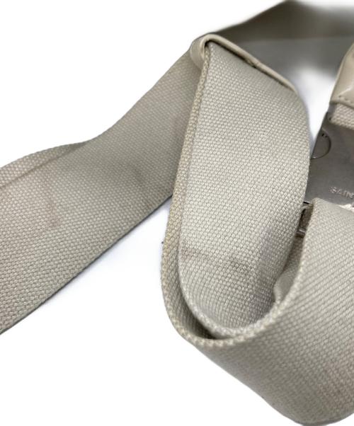 Saint Laurent Paris（サンローランパリ）Saint Laurent Paris (サンローランパリ) クロスボディバッグ ホワイトの古着・服飾アイテム