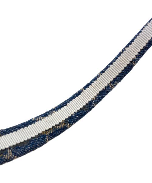 GUCCI（グッチ）GUCCI (グッチ) GGロゴ デニムカチューシャ インディゴの古着・服飾アイテム