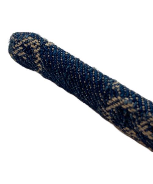 GUCCI（グッチ）GUCCI (グッチ) GGロゴ デニムカチューシャ インディゴの古着・服飾アイテム