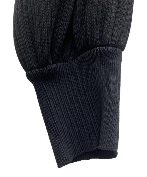 MSGM（エムエスジーエム）MSGM (エムエスジーエム) オープンハートパフスリーブニット ブラック サイズ:Sの古着・服飾アイテム