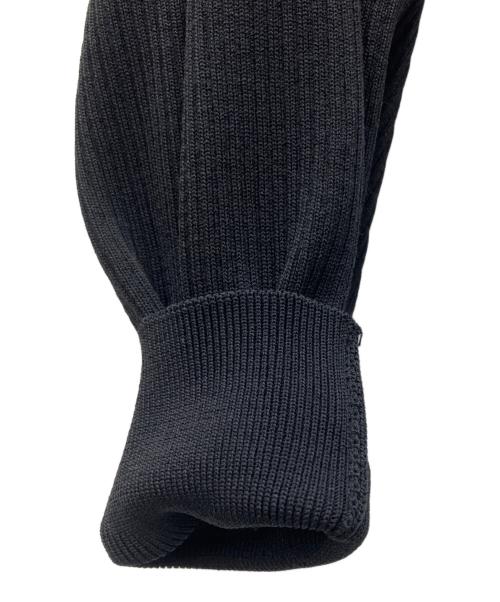 MSGM（エムエスジーエム）MSGM (エムエスジーエム) オープンハートパフスリーブニット ブラック サイズ:Sの古着・服飾アイテム