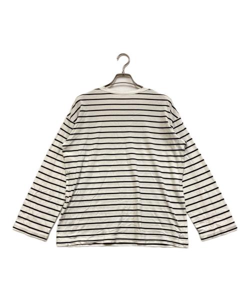 MUSE de Deuxieme Classe（ミューズ ドゥーズィエム クラス）MUSE de Deuxieme Classe (ミューズ ドゥーズィエム クラス) ボーダーTシャツ ホワイト×ブラック サイズ:FREEの古着・服飾アイテム