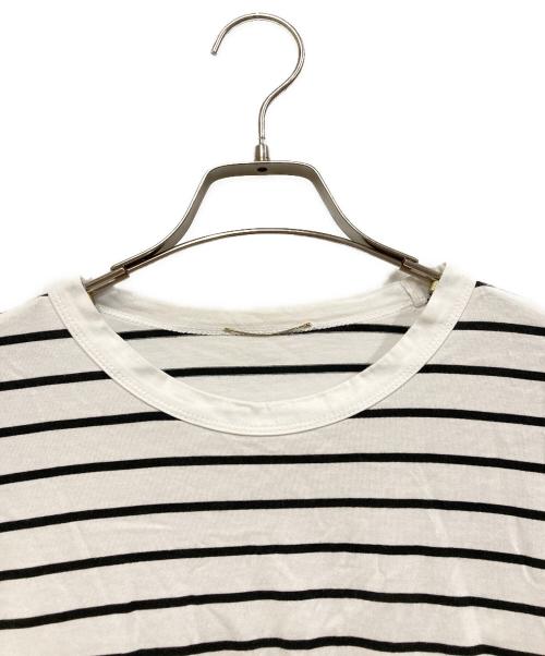 MUSE de Deuxieme Classe（ミューズ ドゥーズィエム クラス）MUSE de Deuxieme Classe (ミューズ ドゥーズィエム クラス) ボーダーTシャツ ホワイト×ブラック サイズ:FREEの古着・服飾アイテム