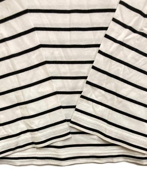 MUSE de Deuxieme Classe（ミューズ ドゥーズィエム クラス）MUSE de Deuxieme Classe (ミューズ ドゥーズィエム クラス) ボーダーTシャツ ホワイト×ブラック サイズ:FREEの古着・服飾アイテム