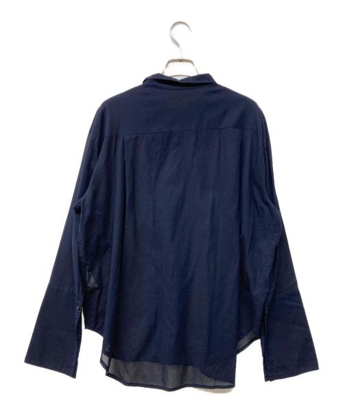 GOOD GRIEF!（グッドグリーフ）GOOD GRIEF! (グッドグリーフ) SHEER COTTON SHIRT ネイビー サイズ:Freeの古着・服飾アイテム