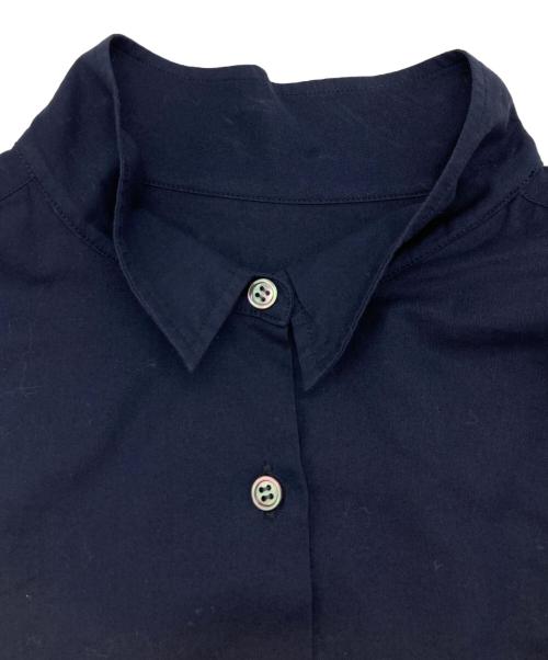 GOOD GRIEF!（グッドグリーフ）GOOD GRIEF! (グッドグリーフ) SHEER COTTON SHIRT ネイビー サイズ:Freeの古着・服飾アイテム
