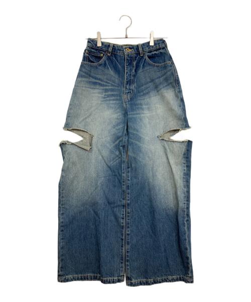 Spick and Span（スピックアンドスパン）Spick and Span (スピックアンドスパン) 5 1/2 SIDE CRUSHED DENIM インディゴ サイズ:SIZE 27の古着・服飾アイテム