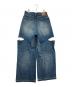 Spick and Span (スピックアンドスパン) 5 1/2 SIDE CRUSHED DENIM インディゴ サイズ:SIZE 27：7000円