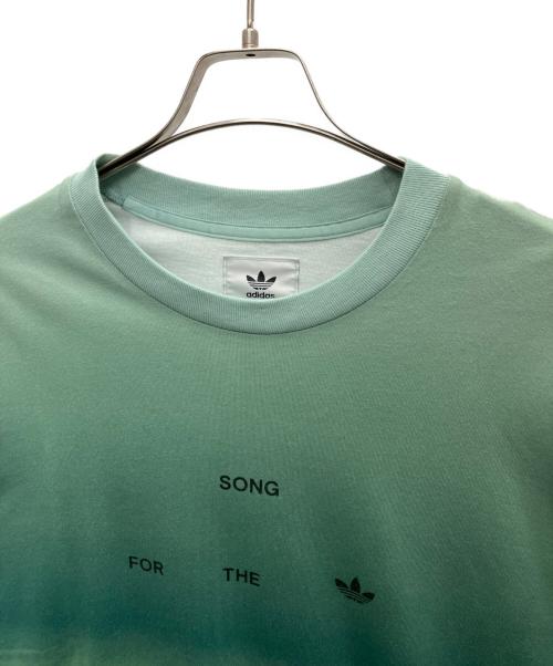 adidas（アディダス）adidas (アディダス) song for the mute (ソングフォーザミュート) SHORT SLEEVE TEE 黄緑 サイズ:Sの古着・服飾アイテム
