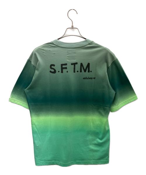 adidas（アディダス）adidas (アディダス) song for the mute (ソングフォーザミュート) SHORT SLEEVE TEE 黄緑 サイズ:Sの古着・服飾アイテム