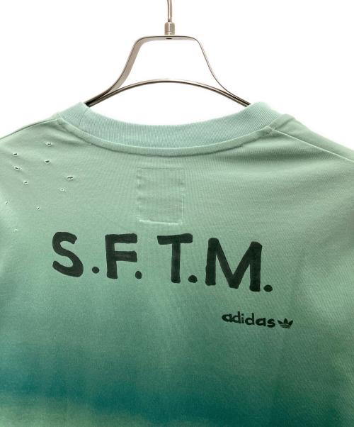adidas（アディダス）adidas (アディダス) song for the mute (ソングフォーザミュート) SHORT SLEEVE TEE 黄緑 サイズ:Sの古着・服飾アイテム