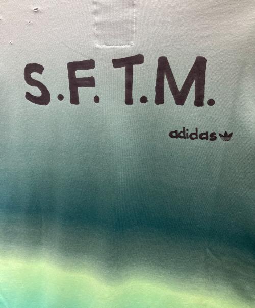 adidas（アディダス）adidas (アディダス) song for the mute (ソングフォーザミュート) SHORT SLEEVE TEE 黄緑 サイズ:Sの古着・服飾アイテム