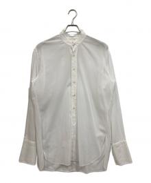 AMC/ALDOMARIACAMILLO（エーエムシー）の古着「Stand collar shirt」｜ホワイト
