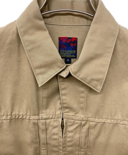 BRU NA BOINNE（ブルーナボイン）BRU NA BOINNE (ブルーナボイン) MAYBE NOT CHINO JACKET ベージュの古着・服飾アイテム