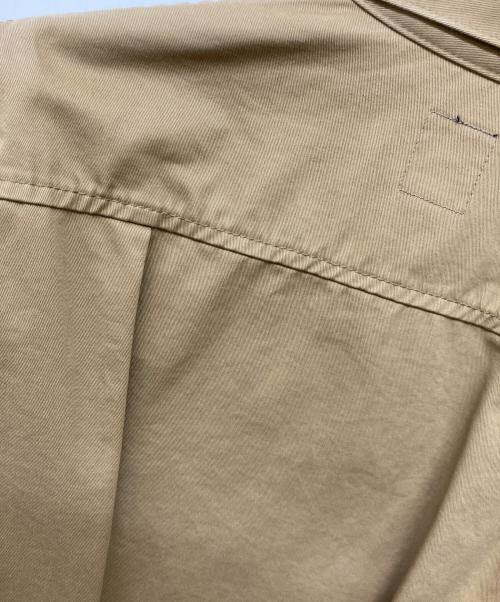 BRU NA BOINNE（ブルーナボイン）BRU NA BOINNE (ブルーナボイン) MAYBE NOT CHINO JACKET ベージュの古着・服飾アイテム