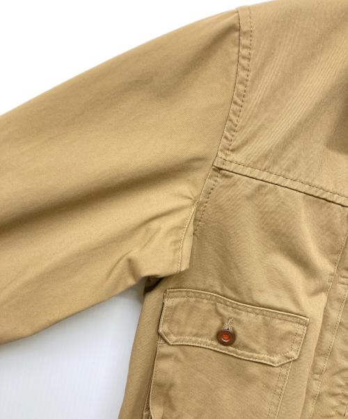 BRU NA BOINNE（ブルーナボイン）BRU NA BOINNE (ブルーナボイン) MAYBE NOT CHINO JACKET ベージュの古着・服飾アイテム