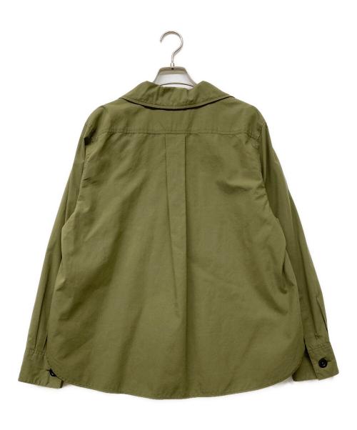 MHL（エムエイチエル）MHL (エムエイチエル) SOFT COTTON SHIRTING オリーブ サイズ:2の古着・服飾アイテム