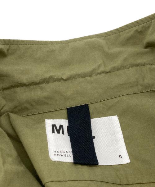 MHL（エムエイチエル）MHL (エムエイチエル) SOFT COTTON SHIRTING オリーブ サイズ:2の古着・服飾アイテム