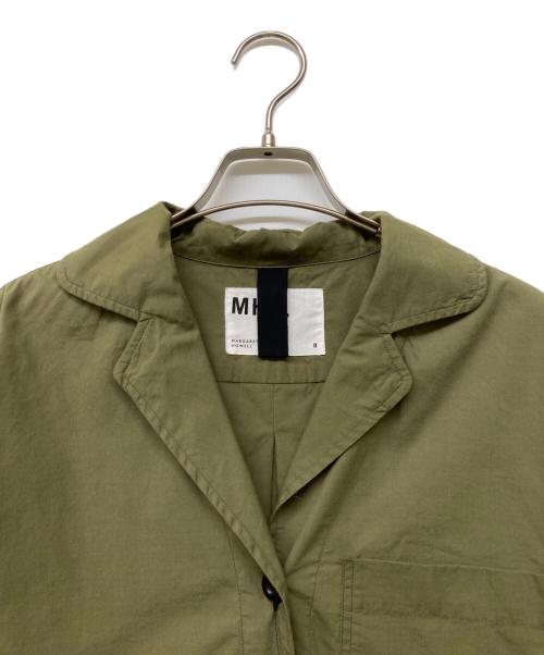 MHL（エムエイチエル）MHL (エムエイチエル) SOFT COTTON SHIRTING オリーブ サイズ:2の古着・服飾アイテム