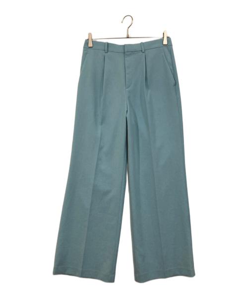 Adam et Rope（アダム エ ロペ）Adam et Rope (アダム エ ロペ) ローライズアジャストパンツ ブルー サイズ:38の古着・服飾アイテム