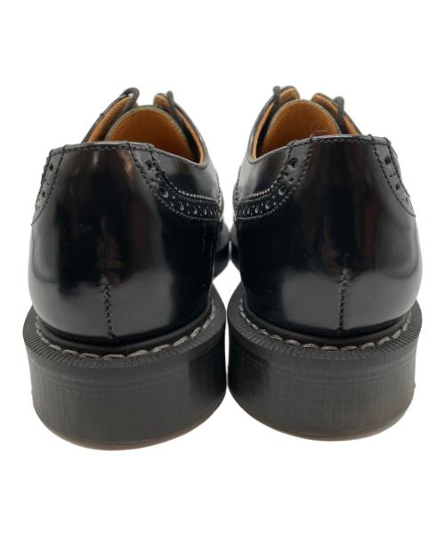 SOLOVAIR（ソロヴェアー）SOLOVAIR (ソロヴェアー) ウィングチップシューズ ブラック サイズ:9の古着・服飾アイテム