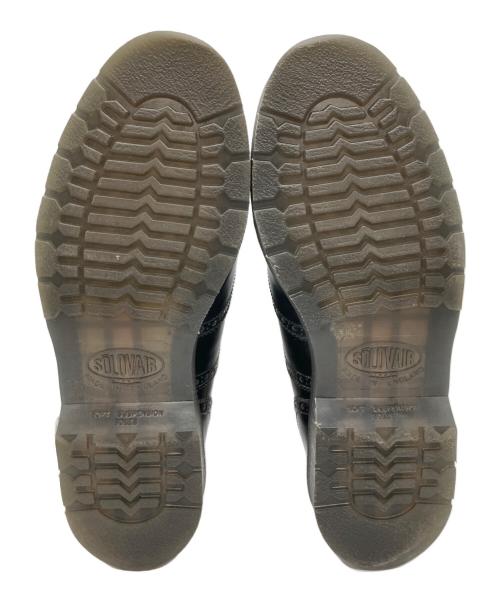 SOLOVAIR（ソロヴェアー）SOLOVAIR (ソロヴェアー) ウィングチップシューズ ブラック サイズ:9の古着・服飾アイテム