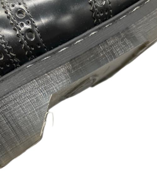 SOLOVAIR（ソロヴェアー）SOLOVAIR (ソロヴェアー) ウィングチップシューズ ブラック サイズ:9の古着・服飾アイテム