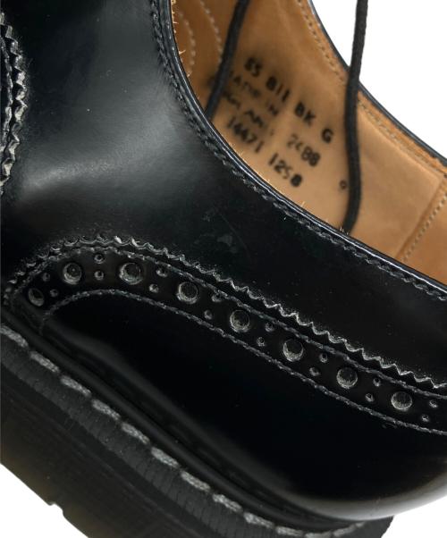 SOLOVAIR（ソロヴェアー）SOLOVAIR (ソロヴェアー) ウィングチップシューズ ブラック サイズ:9の古着・服飾アイテム