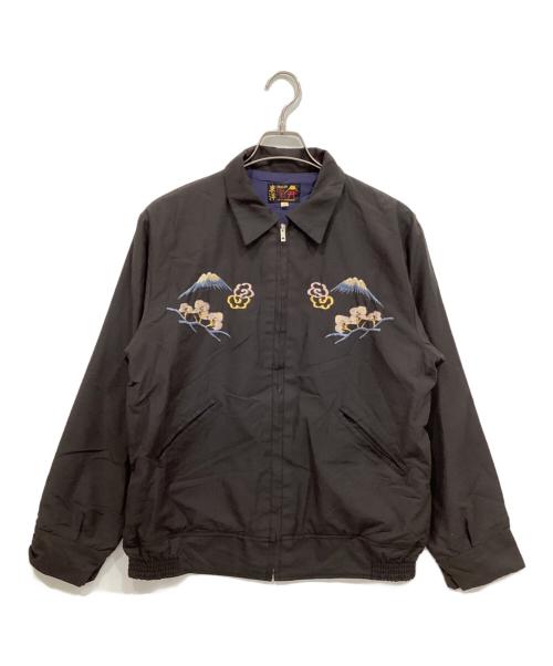 TAILOR TOYO（テーラー東洋）TAILOR TOYO (テーラー東洋) Late 1950s Style Souvenir Jacket ブラック サイズ:Mの古着・服飾アイテム