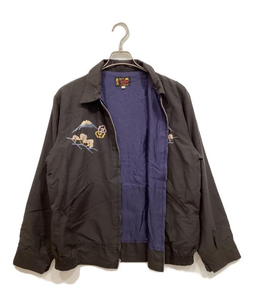 TAILOR TOYO（テーラー東洋）TAILOR TOYO (テーラー東洋) Late 1950s Style Souvenir Jacket ブラック サイズ:Mの古着・服飾アイテム