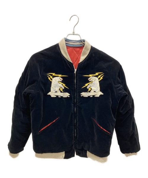 TAILOR TOYO（テーラー東洋）TAILOR TOYO (テーラー東洋) 港商 (コウショウ) 別珍スペシャルスカ ブラック×レッド サイズ:小の古着・服飾アイテム