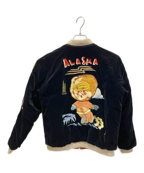 TAILOR TOYO（テーラー東洋）TAILOR TOYO (テーラー東洋) 港商 (コウショウ) 別珍スペシャルスカ ブラック×レッド サイズ:小の古着・服飾アイテム