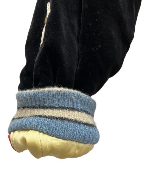 TAILOR TOYO（テーラー東洋）TAILOR TOYO (テーラー東洋) 港商 (コウショウ) 別珍スペシャルスカ ブラック×レッド サイズ:小の古着・服飾アイテム