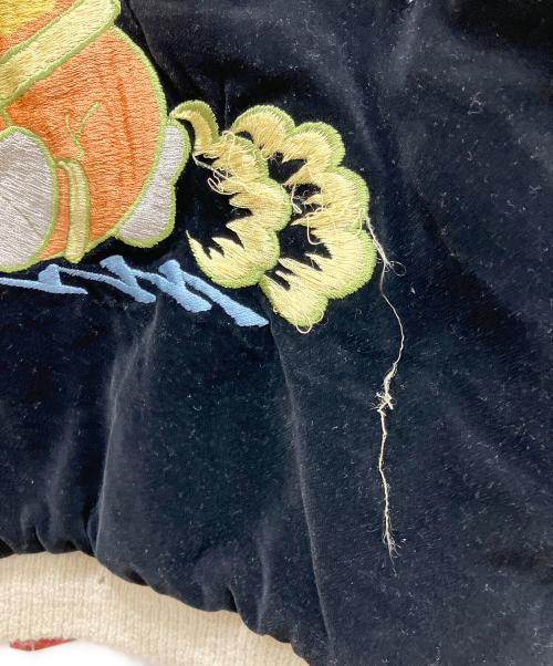 TAILOR TOYO（テーラー東洋）TAILOR TOYO (テーラー東洋) 港商 (コウショウ) 別珍スペシャルスカ ブラック×レッド サイズ:小の古着・服飾アイテム