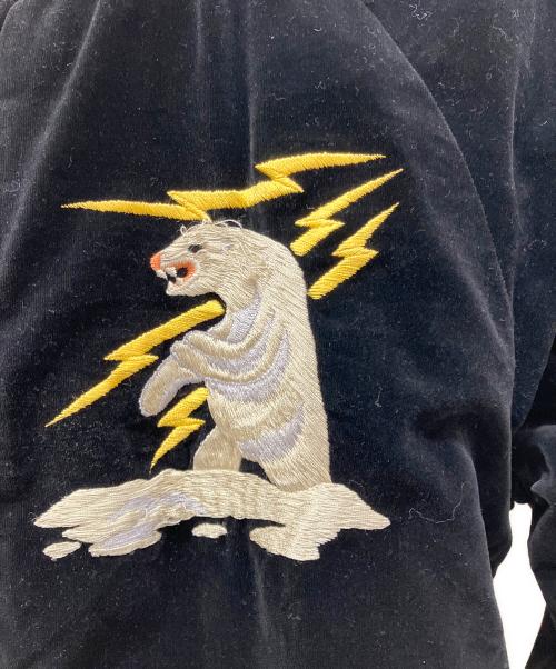 TAILOR TOYO（テーラー東洋）TAILOR TOYO (テーラー東洋) 港商 (コウショウ) 別珍スペシャルスカ ブラック×レッド サイズ:小の古着・服飾アイテム